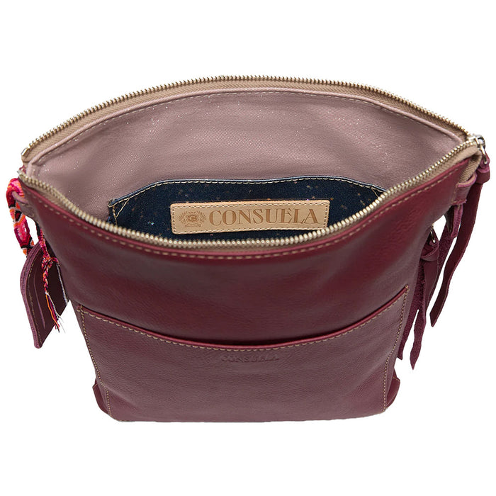 Consuela Tour Crossbody Plum