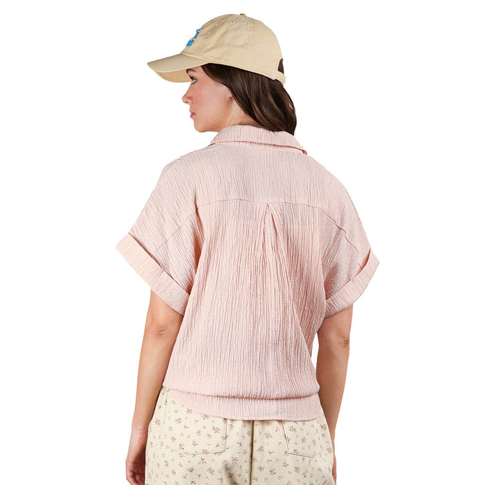 Very J Women's Blush Oversized Top