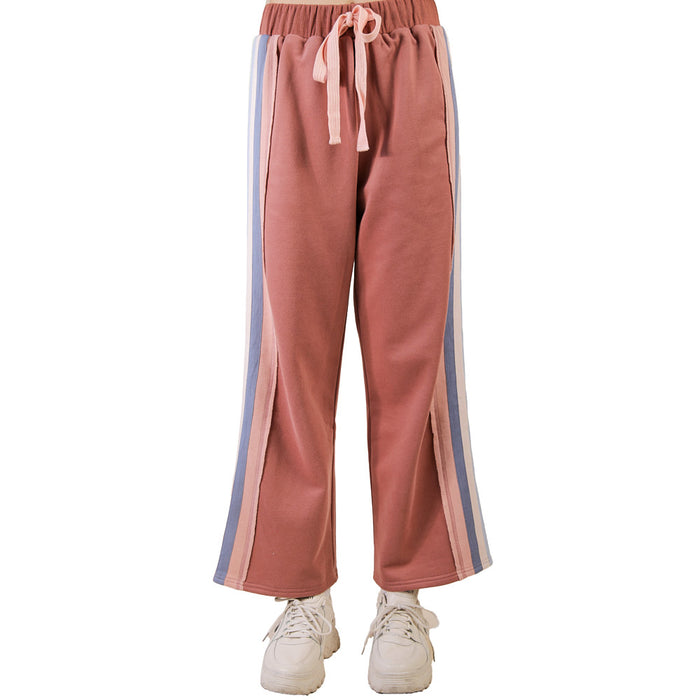 Very J Women's Dark Mauve Top & Pant Set