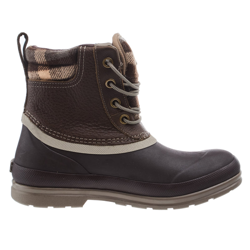 Muck Women`s Walnut/Brown Leather Duck Laceup