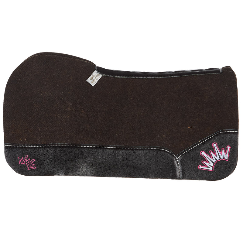Best Ever Pads OG 3/4 Inch Wither Relief Pink Crown Felt Saddle Pad