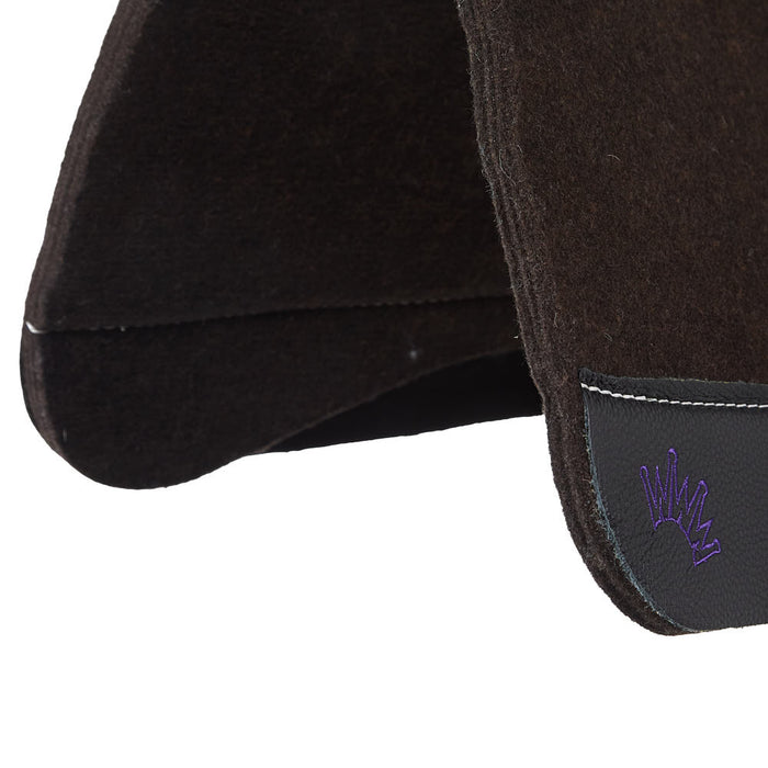 Best Ever Pads OG 3/4 Inch Black Felt Saddle Pad