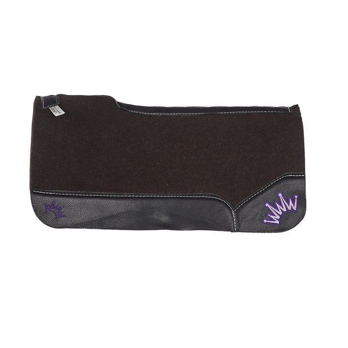 Best Ever Pads OG 3/4 Inch Black Felt Saddle Pad
