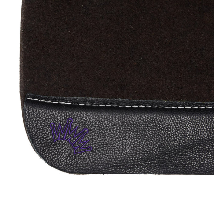 Best Ever Pads OG 3/4 Inch Black Felt Saddle Pad