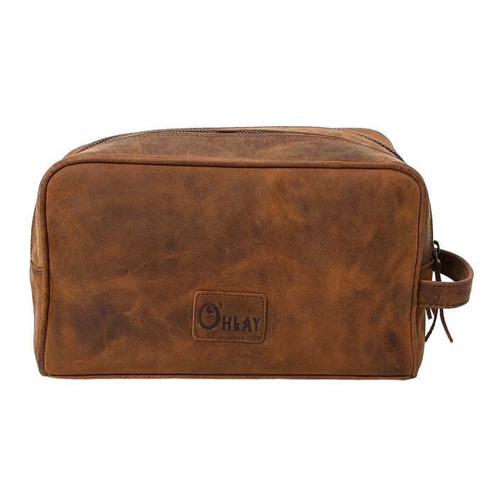American Darling Leather Toiletry Bag