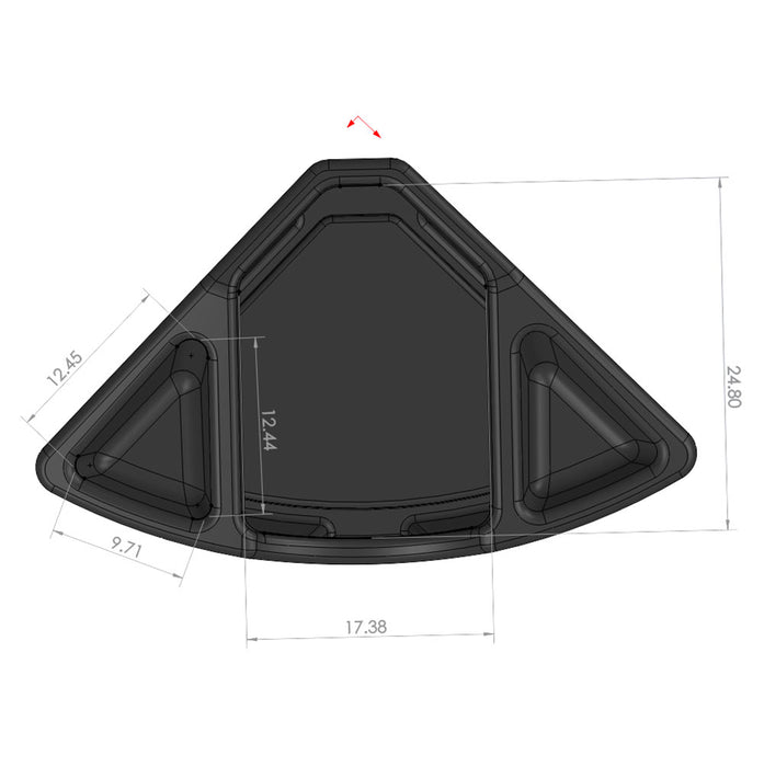Pro Panel Stall Grazer 3 in 1 Corner Feeder