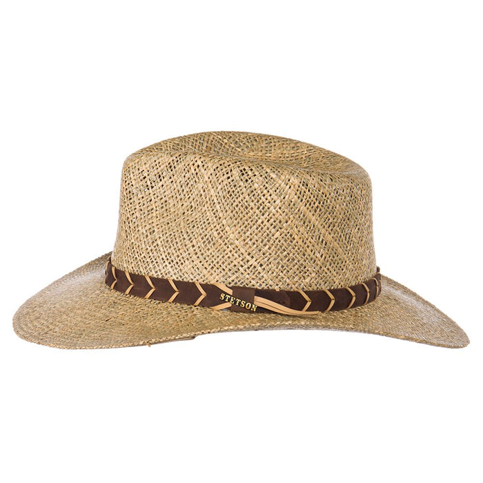 Stetson Hats Alder Outdoor Straw 3in Brim Hat Wheat