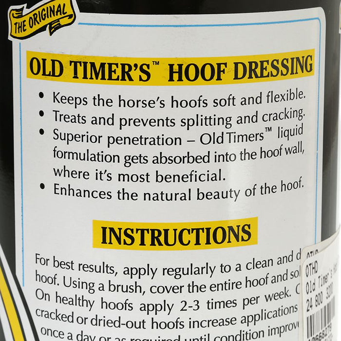 Horse Grooming Solutions Old Timer`s Hoof Dressing 32oz