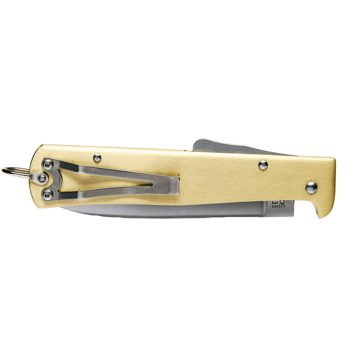 Otter-Messer Mercator Clip Brass Stainless