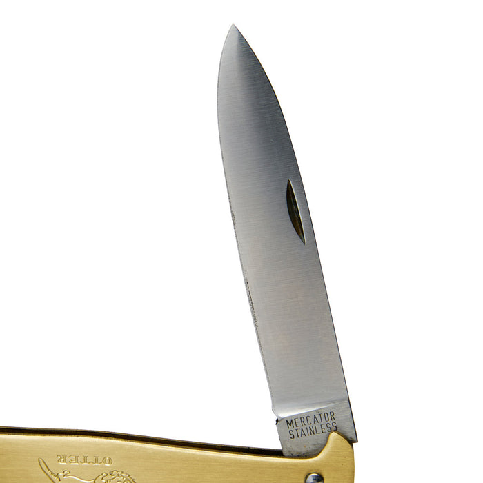 Otter-Messer Mercator Clip Brass Stainless