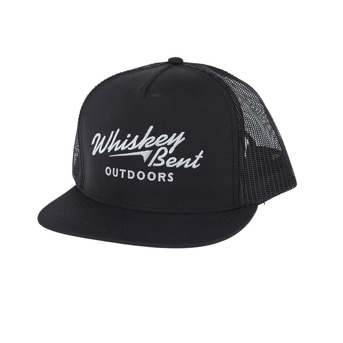 Whiskey Bent Hat Co Black Outdoors Cap