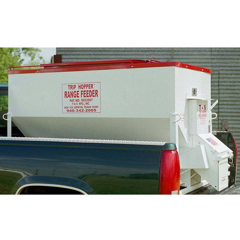 Ts Manufacturing Inc T&S . Trip Hopper Cattle Feeder 1500lb