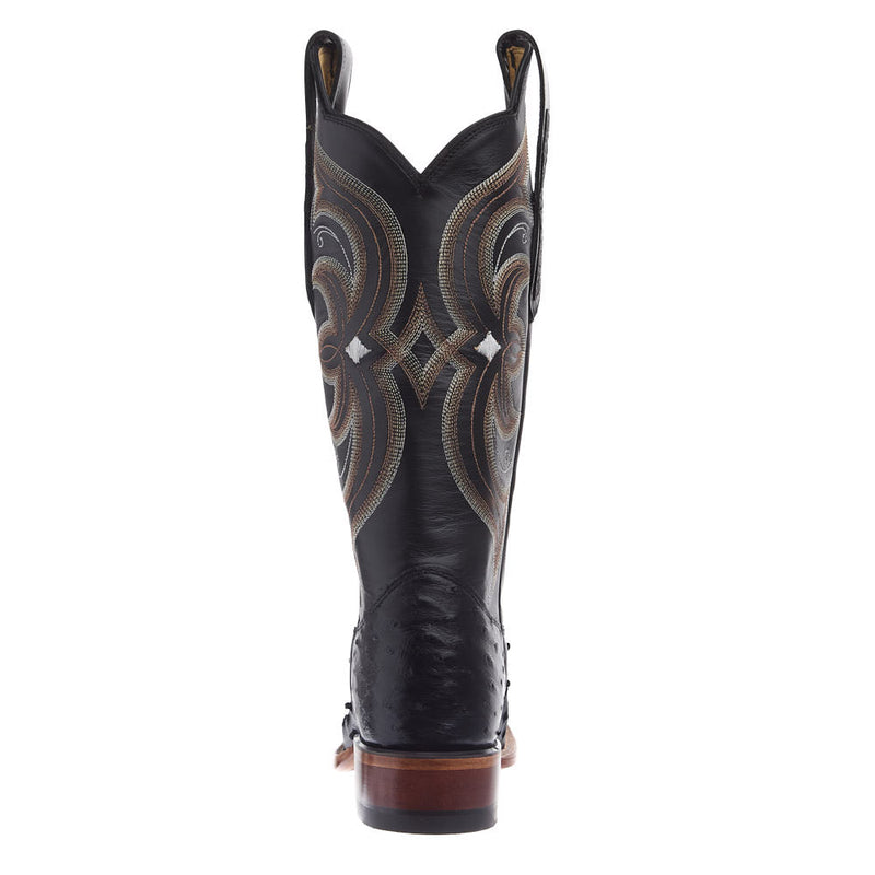 Justin Boot Company Women's Black Full Quill Vamp 13in Black Cowhide Top