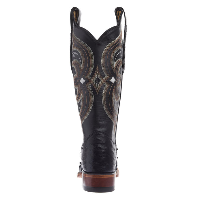 Justin Boot Company Women's Black Full Quill Vamp 13in Black Cowhide Top