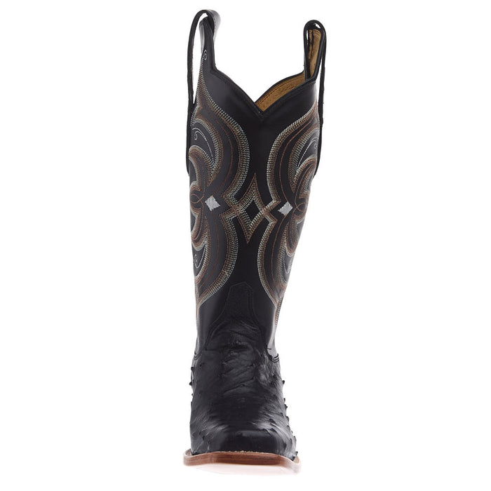 Justin Boot Company Women's Black Full Quill Vamp 13in Black Cowhide Top