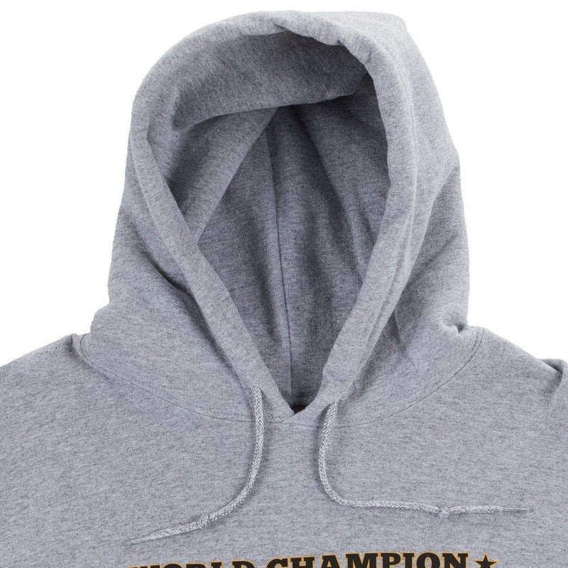 Cactus Alley Hat Co Men's Dummy Roping Grey Hoodie