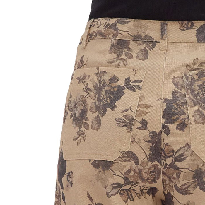 Entro Women's Taupe Print Pants