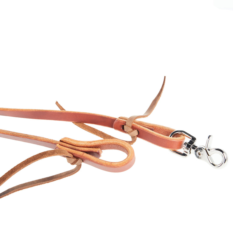 NRS TACK Latigo 1/2 Inch Pony Roping Reins