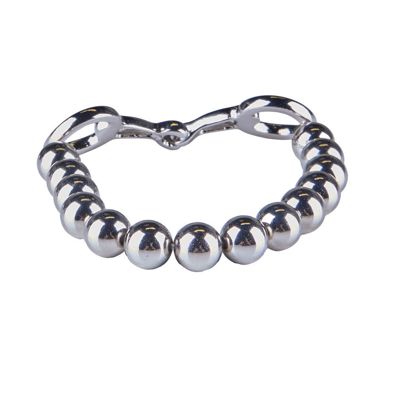 NRS Silver Snaffle Stretch Bracelet
