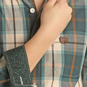 Panhandle Boys Long Sleeve Plaid Button Down