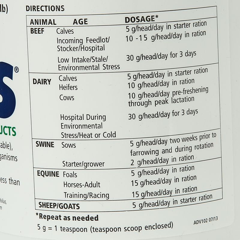 Probios 180R Feed Granules 5lb