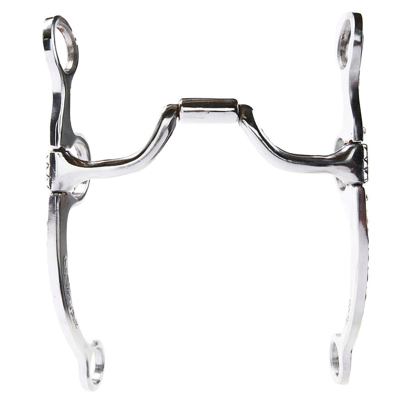 Palmer Bits  Spurs Square Hinge Port with Roller Bit