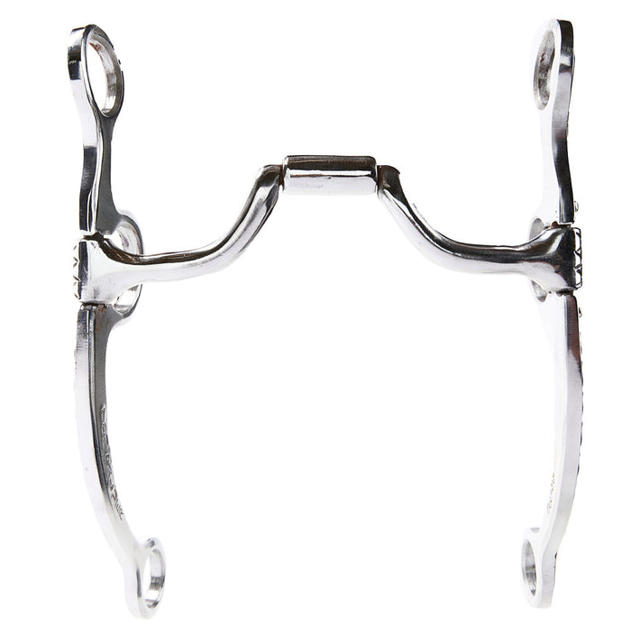 Palmer Bits  Spurs Square Hinge Port with Roller Bit