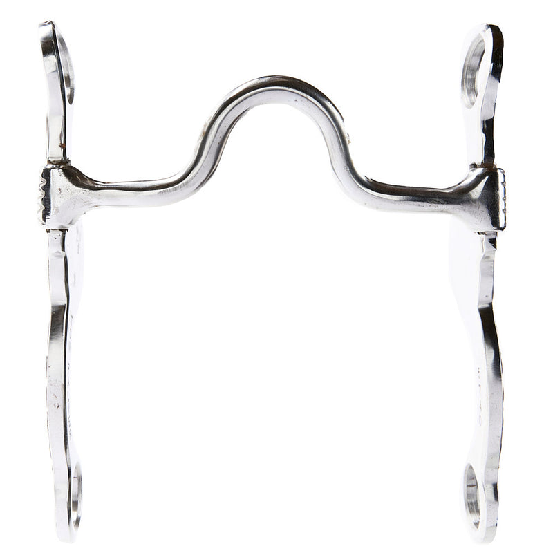 Palmer Bits  Spurs Solid Medium Port Long Shank Bit