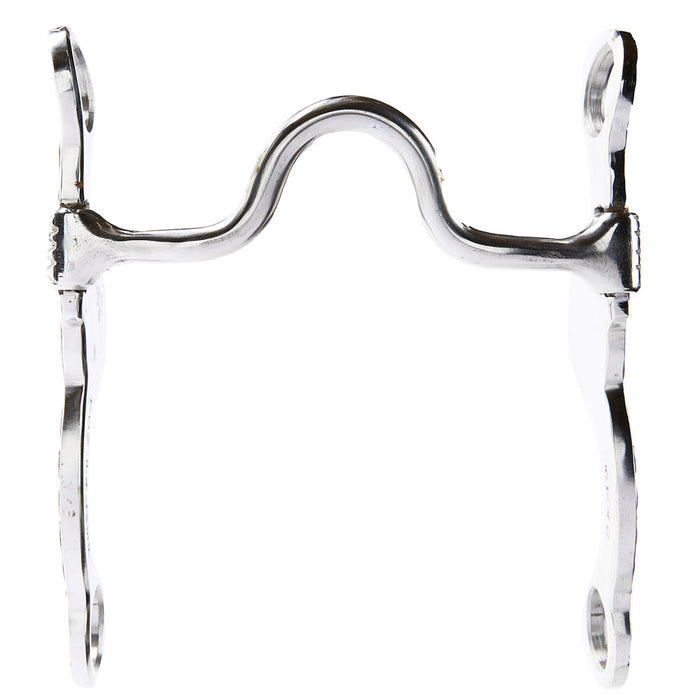 Palmer Bits  Spurs Solid Medium Port Long Shank Bit