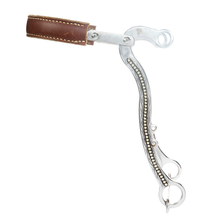 Palmer Bits  Spurs Leather Noseband Hackamore