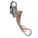 Palmer Bits  Spurs Ported Silver and Copper Engraved 7 Shank Bit