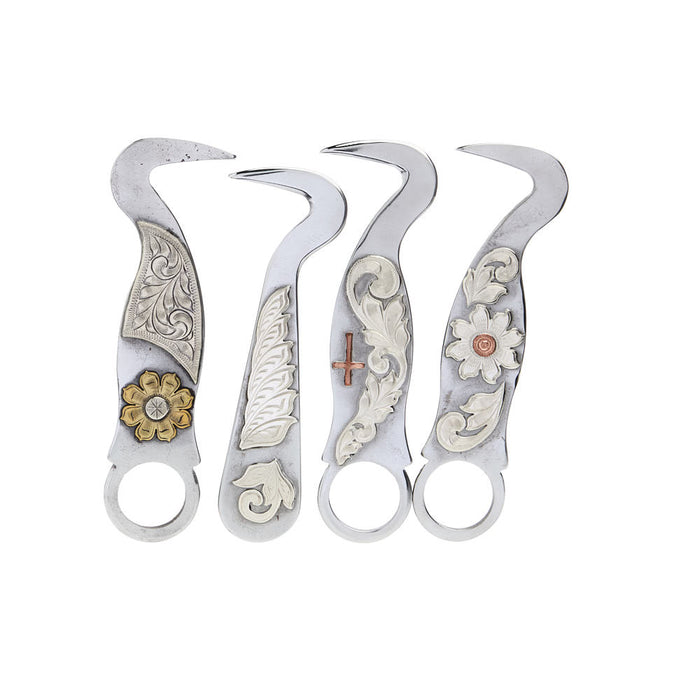 Palmer Bits  Spurs 4 Pack Silver Assorted Hoof Picks