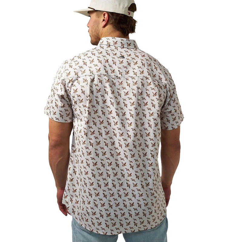 Burlebo Men's Mallards Flying Performance Shirt
