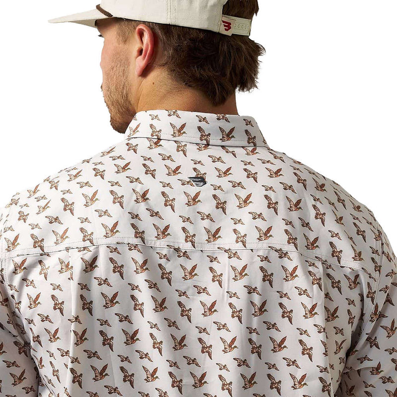 Burlebo Men's Mallards Flying Performance Shirt