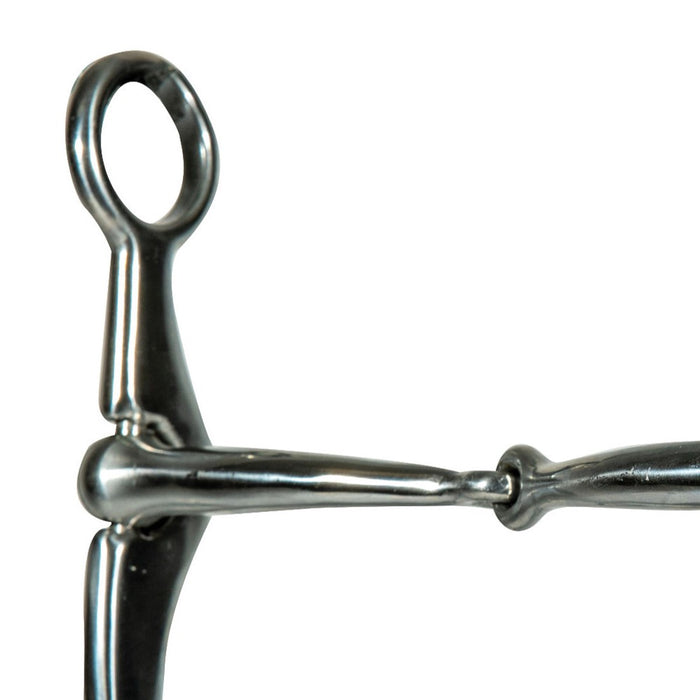 Professionals Choice Smooth Snaffle Laramie 6 1/2in Shank Bit
