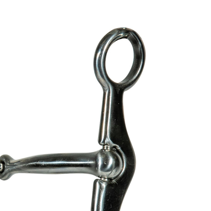 Professionals Choice Smooth Snaffle Laramie 6 1/2in Shank Bit