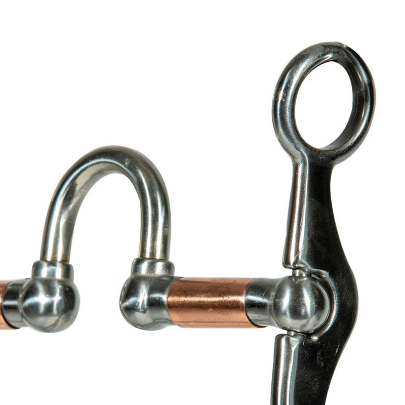 Professionals Choice Copper Correctional Port Laramie 6 1/2in Shank Bit