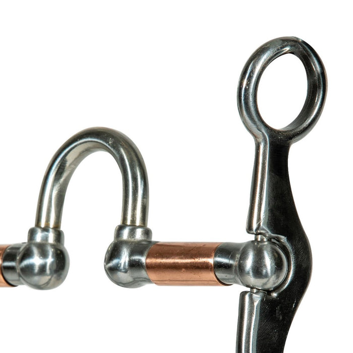 Professionals Choice Copper Correctional Port Laramie 6 1/2in Shank Bit