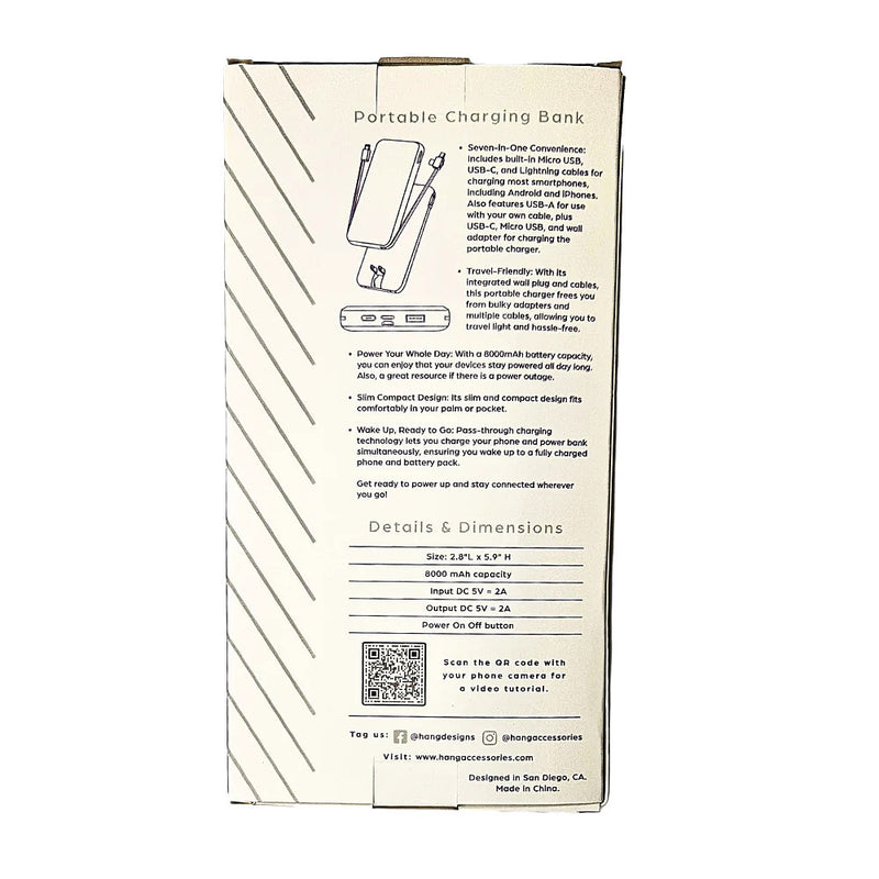 Hang Accessories Dog Portable Charging Bank