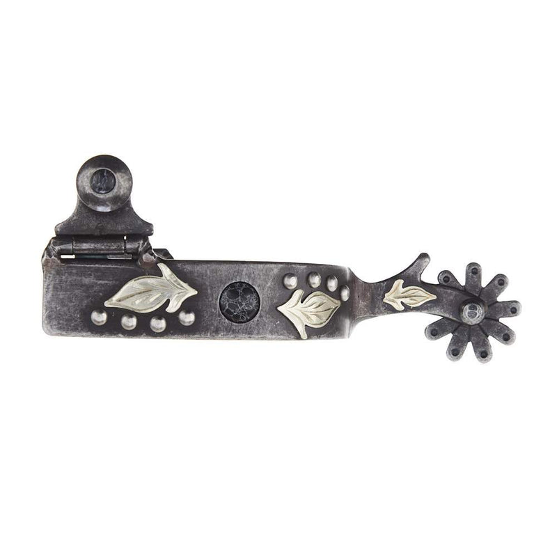 Professionals Choice Youth Black Feather Spur