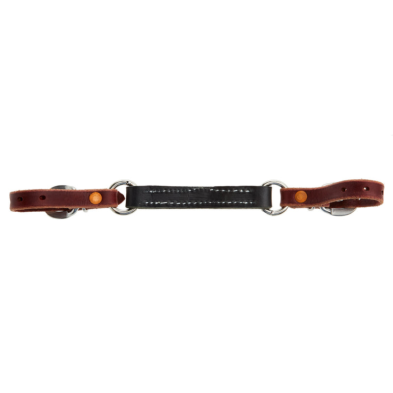 NRS Black Leather Curb Strap