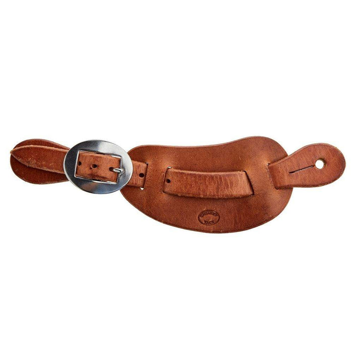 NRS Mens Natural Oiled Leather Cowboy Spur Straps
