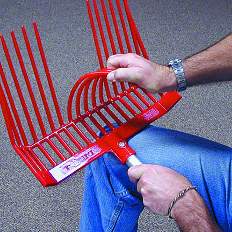 Little Giant Red Plastic DuraFork