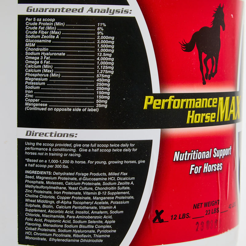Tlc Animal Nutrition Performance Horse MAX 12lb
