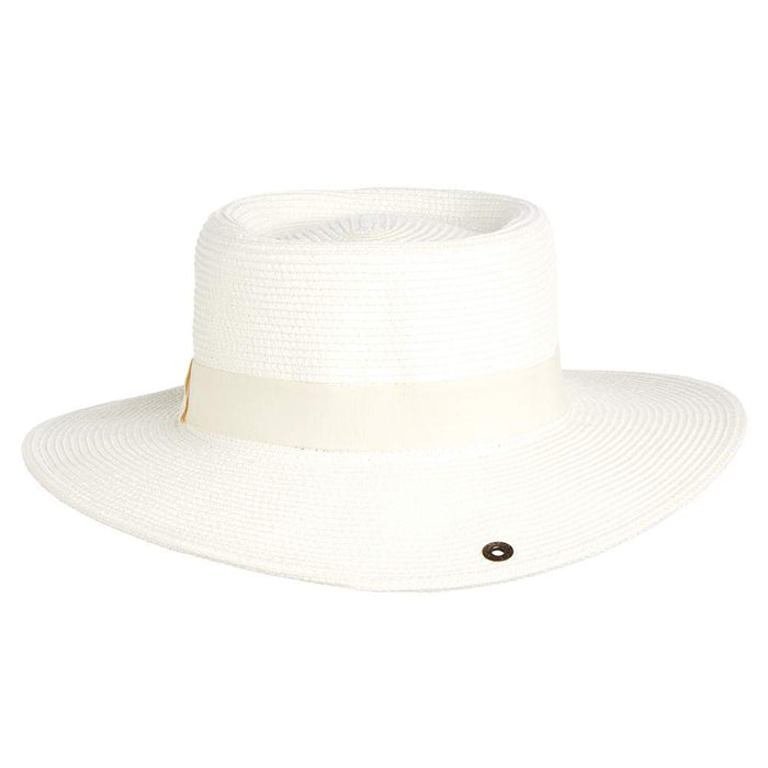 Peter Grimm Ivory Maina Straw Hat