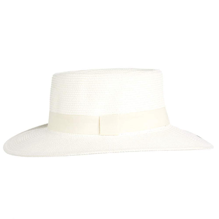 Peter Grimm Ivory Maina Straw Hat