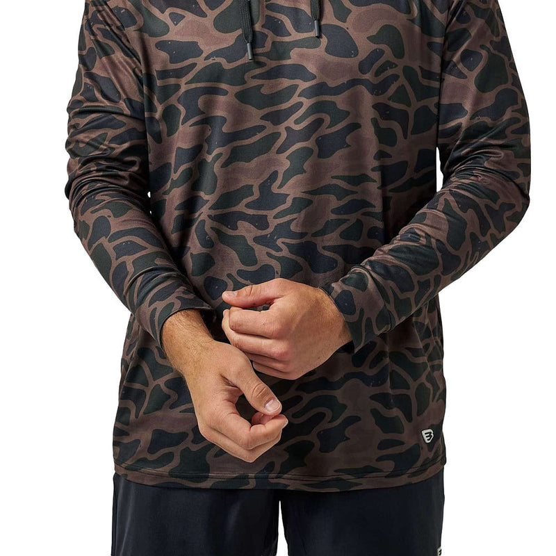 Burlebo Men's Bendita Camo Performance Hoodie