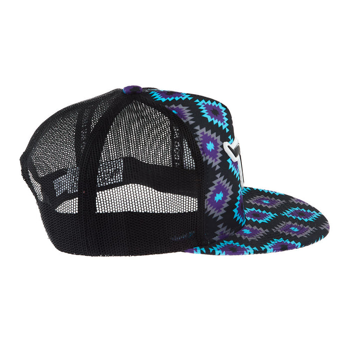 Cactus Alley Hat Co Aztec Skull PVC Patch Cap