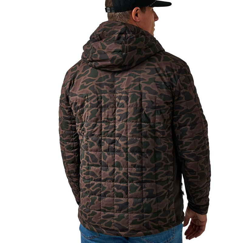 Burlebo Men's Bendita Camo Puffer Jacket