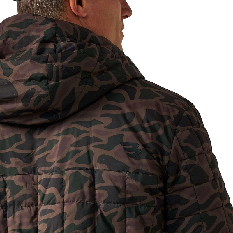 Burlebo Men's Bendita Camo Puffer Jacket